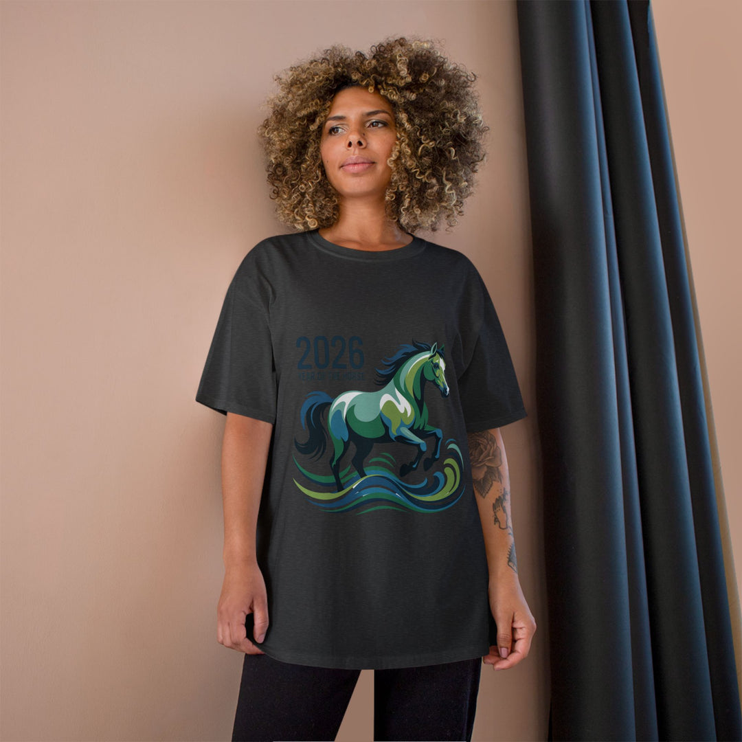 2026 Year of the Horse T-Shirt — Running Horse Graphic