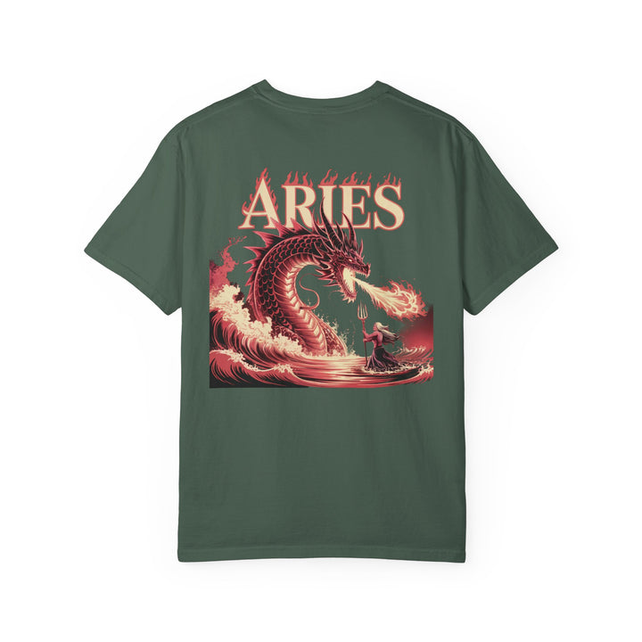 Aries Graphic T-Shirt: Unisex Astrology Tee, Zodiac Shirt for Birthdays & Everyday Wear, Perfect Gift for Aries Friends