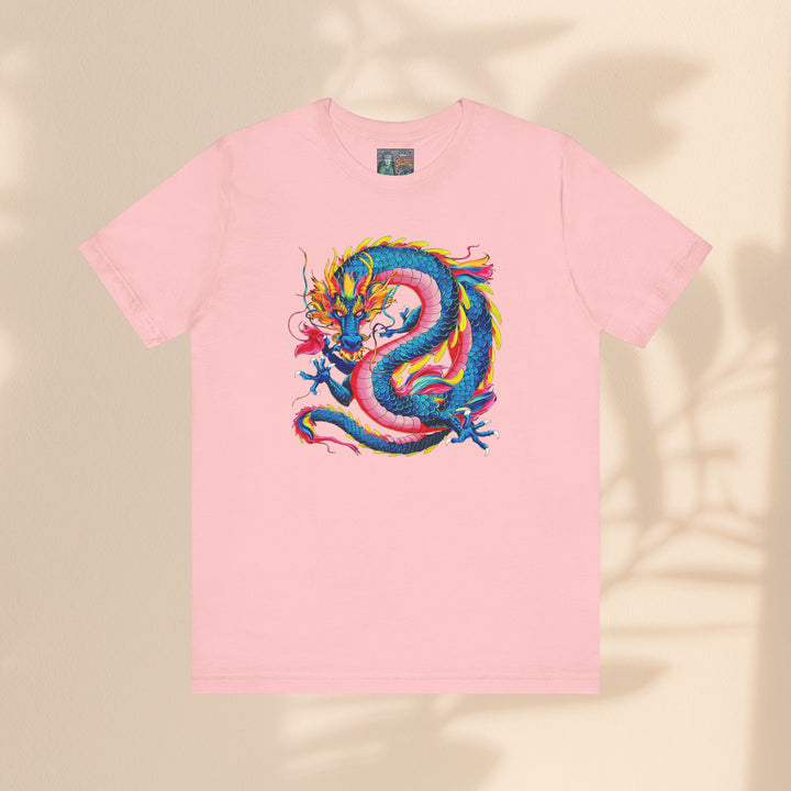 Unisex Jersey Short Sleeve Tee - Groovy Dragon