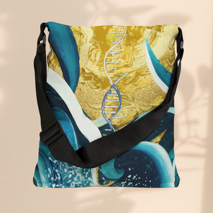 Adjustable Tote Bag - Vibrations