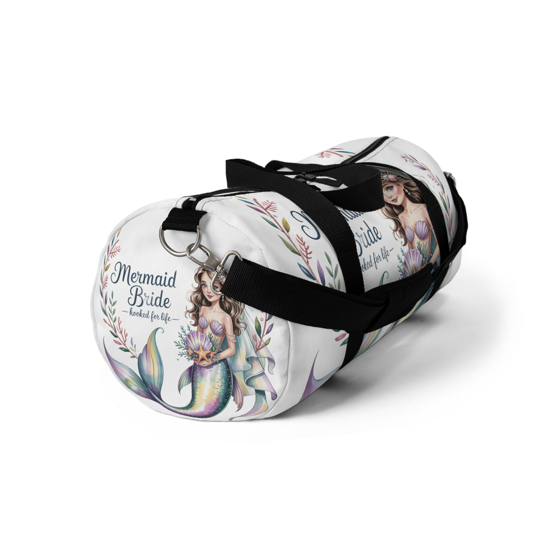 Mermaid Bride Duffel Bag – Bachelorette Party, Beach Getaway & Bride-to-Be Gift
