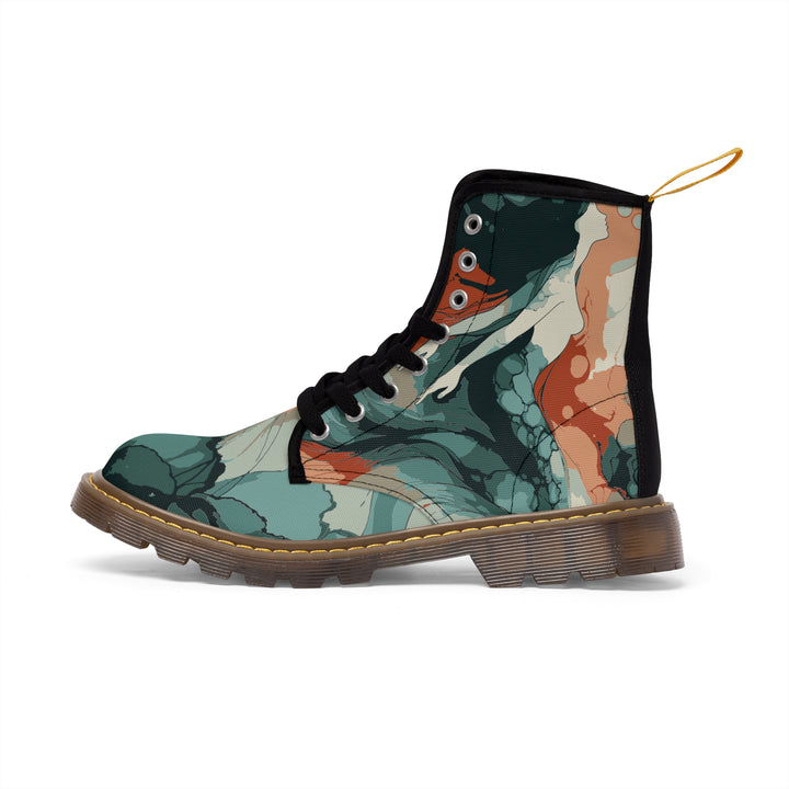 Women's Canvas Boots - Mermaid Swim