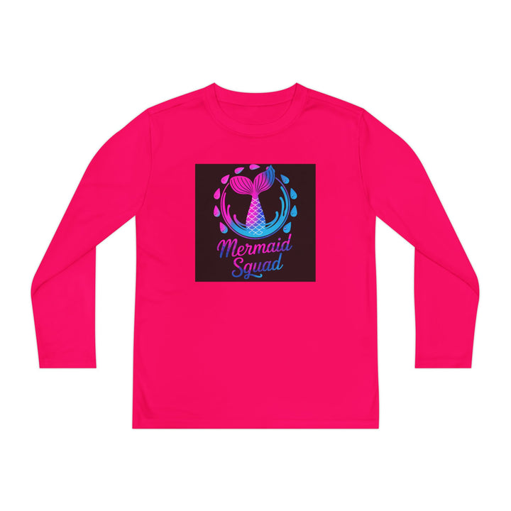 Youth Long Sleeve Competitor Tee - Mermaid Squad