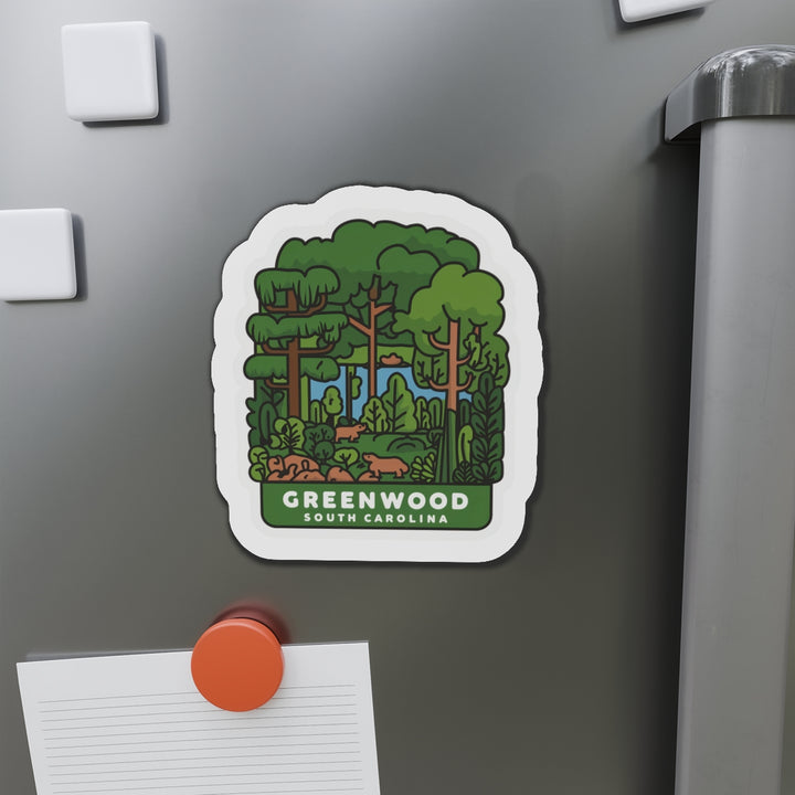 Die-Cut Magnets - Greenwood South Carolina