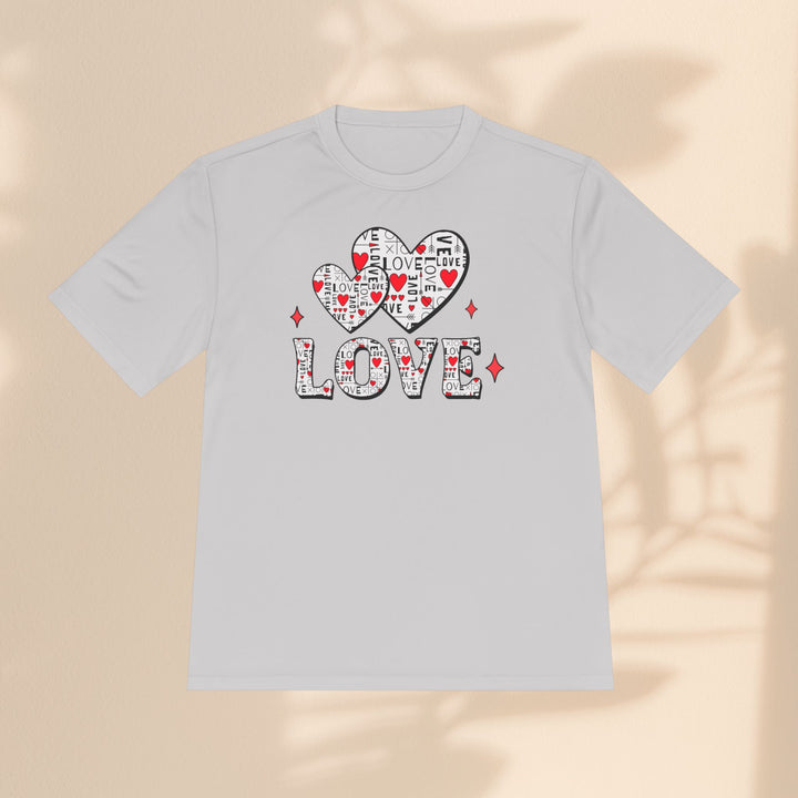 Unisex Moisture Wicking Tee - Love