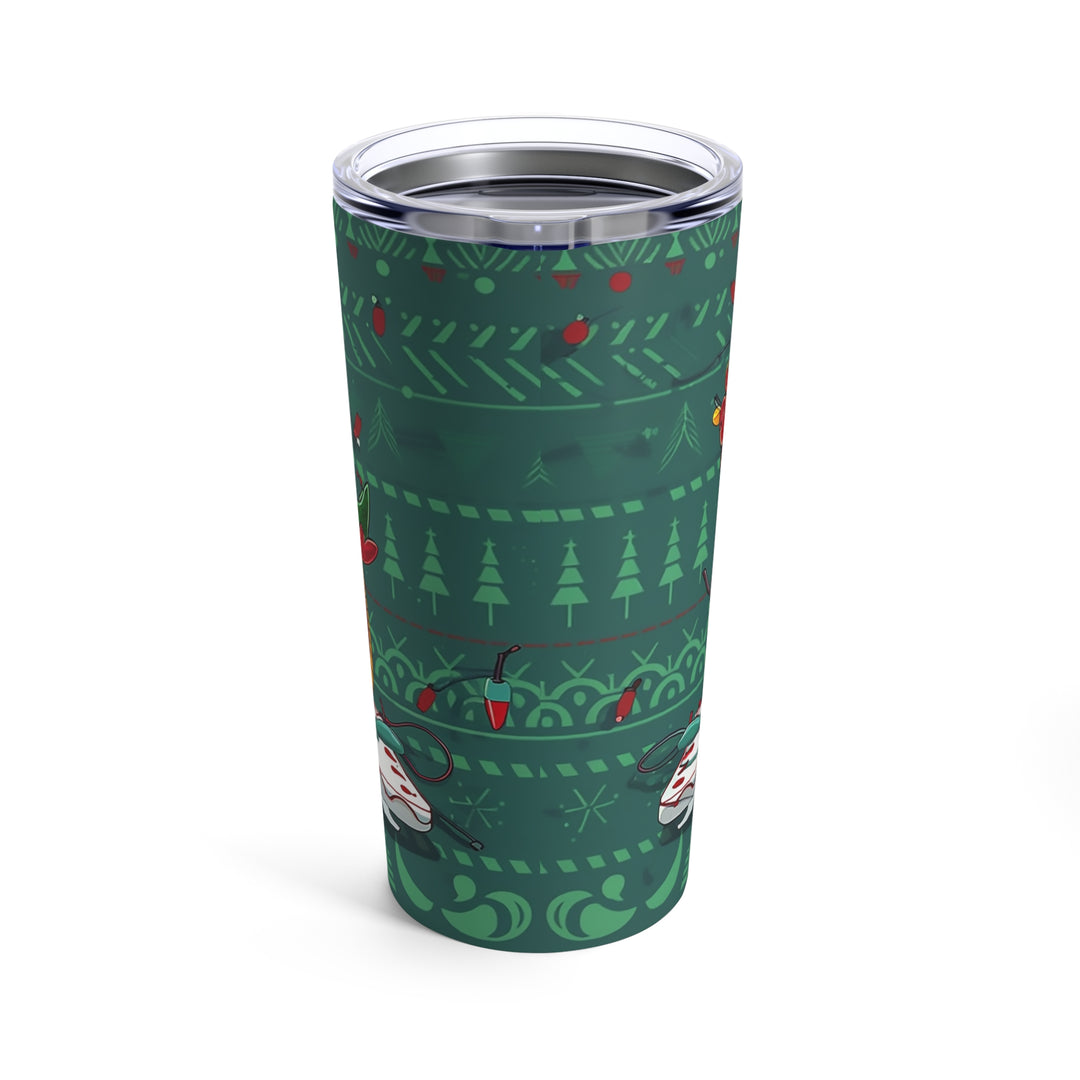 Tumbler 20oz - Merry Christmas Dragon