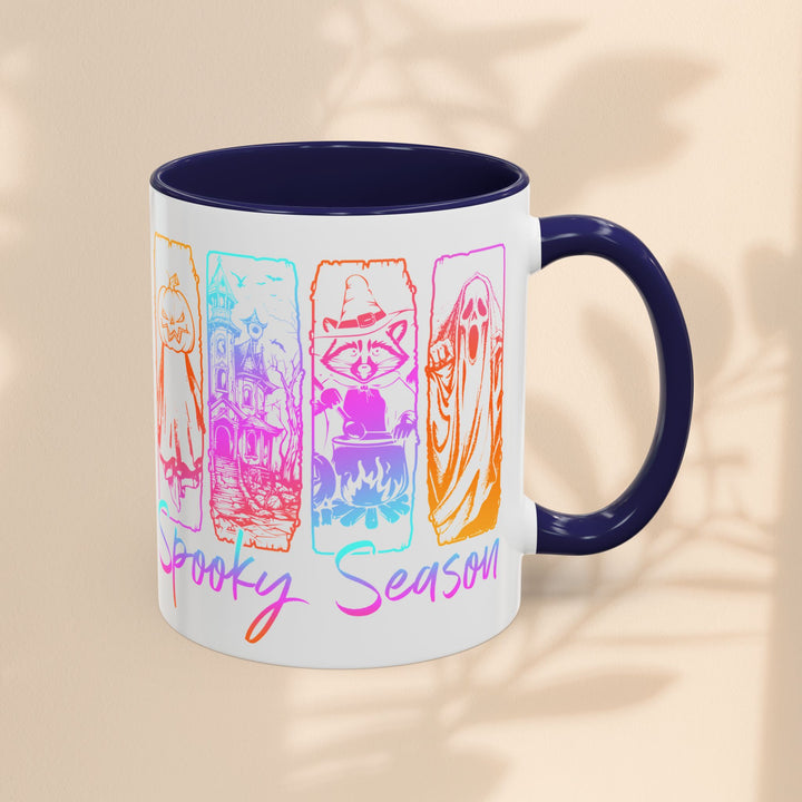 Spooky Season Accent Coffee Mug – Halloween Ceramic Cup (11oz, 15oz)