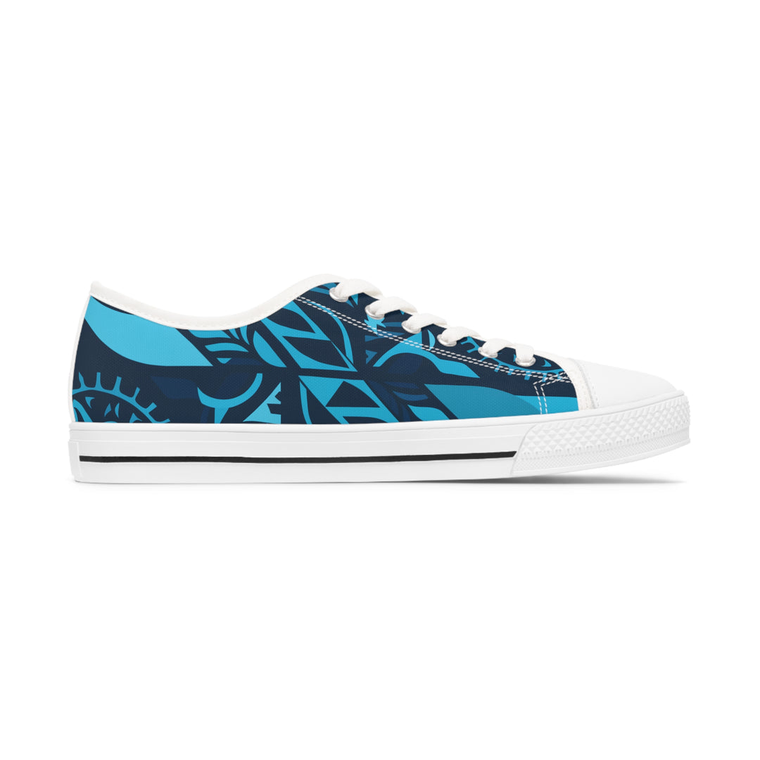 Women's Low Top Sneakers - Tribal Blue