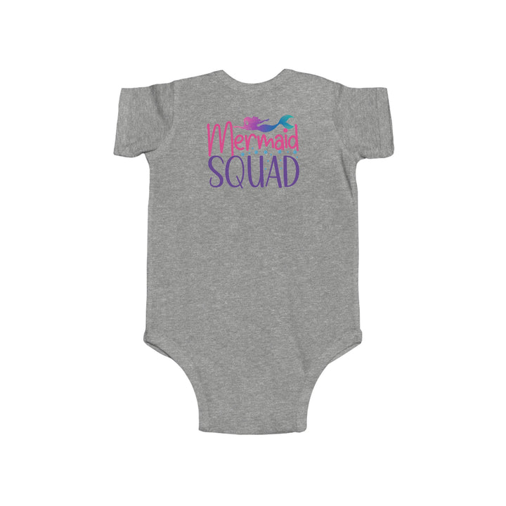 Infant Fine Jersey Bodysuit - Mermaid Squad