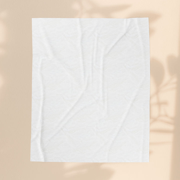 Father's Day Velveteen Plush Blanket - Every Moment is Forever in My Heart
