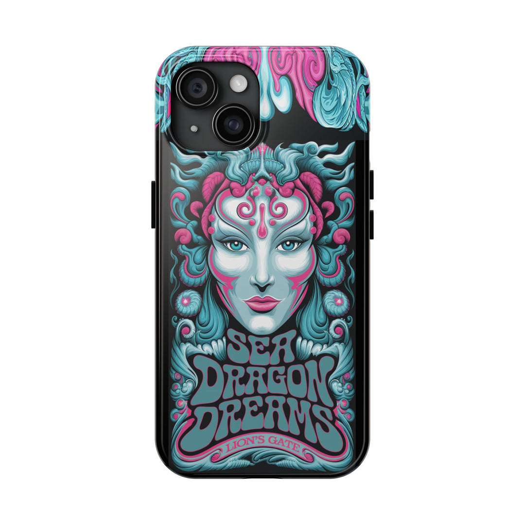 Tough Phone Cases - Sea Dragon Dreams Psychedelic