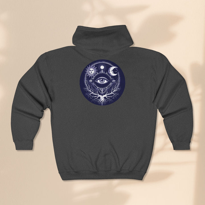 Sacred Eye - Unisex Heavy Blend™ Full Zip Hooded Sweatshirt
