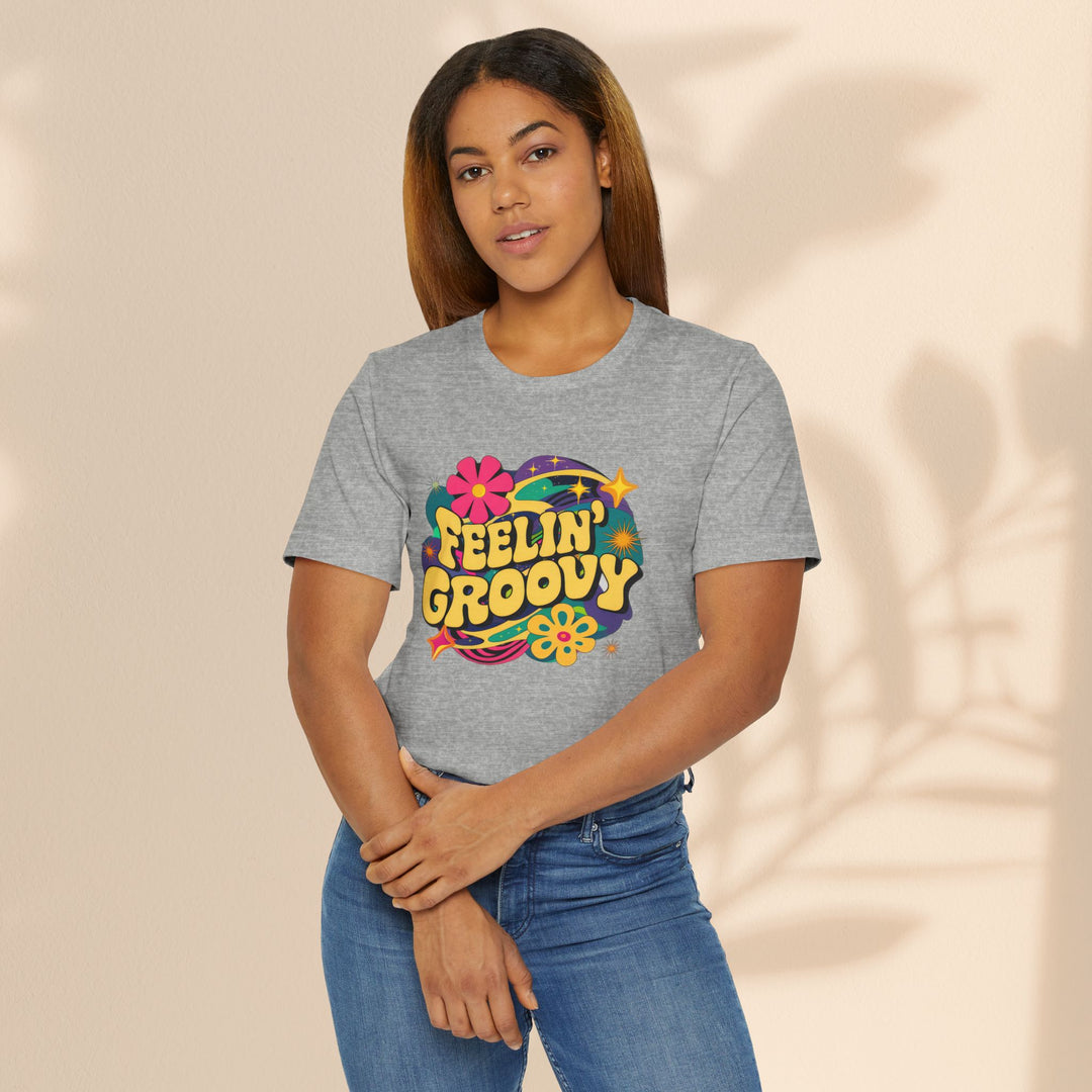 Unisex Jersey T-Shirt - Feeling Groovy