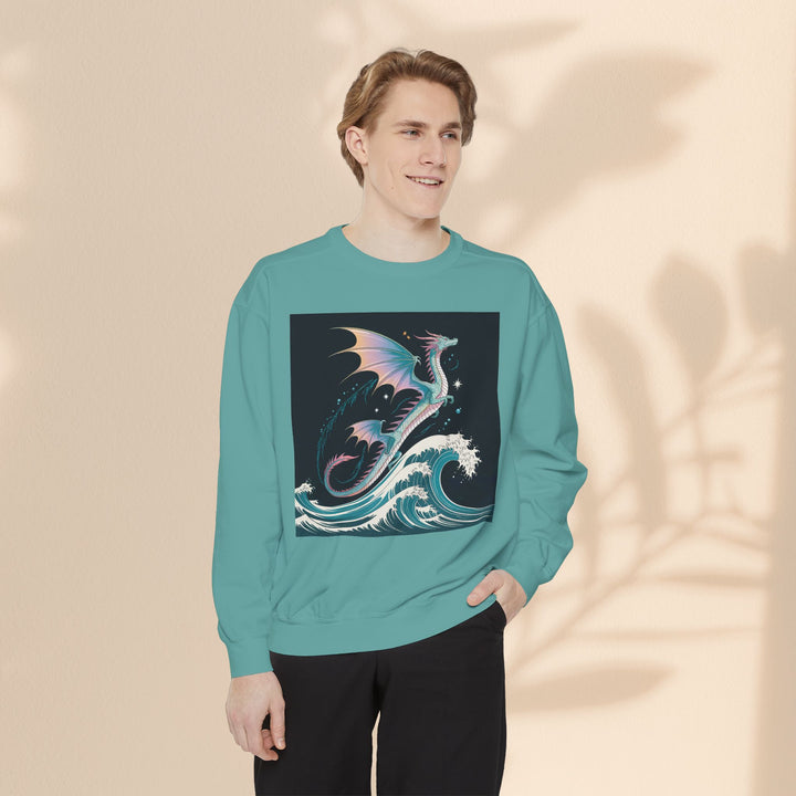 Mythical Dragon Wave Sweatshirt