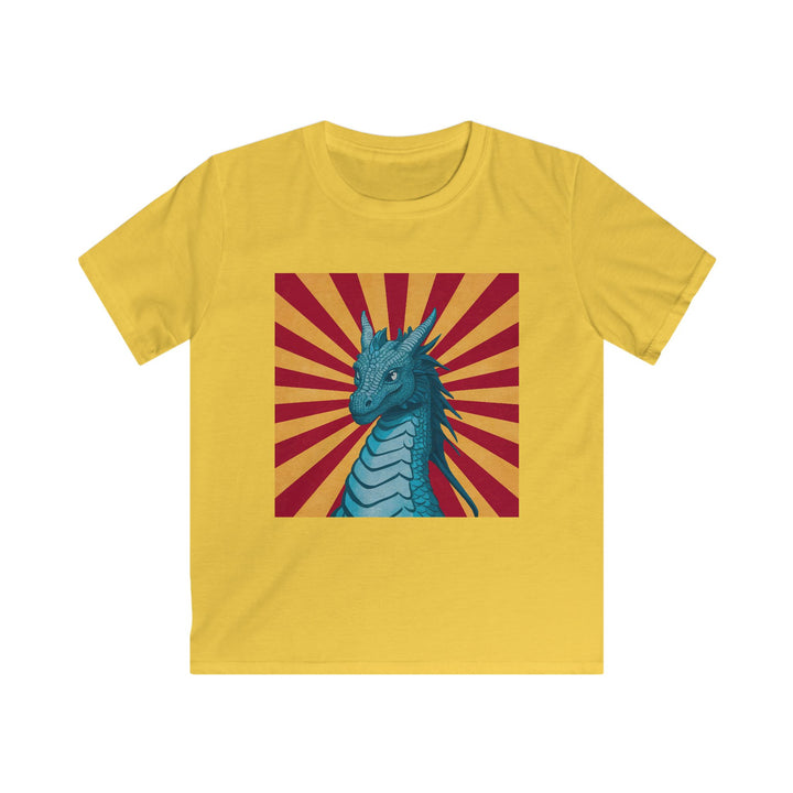 Kids Softstyle Tee - Striped Dragon