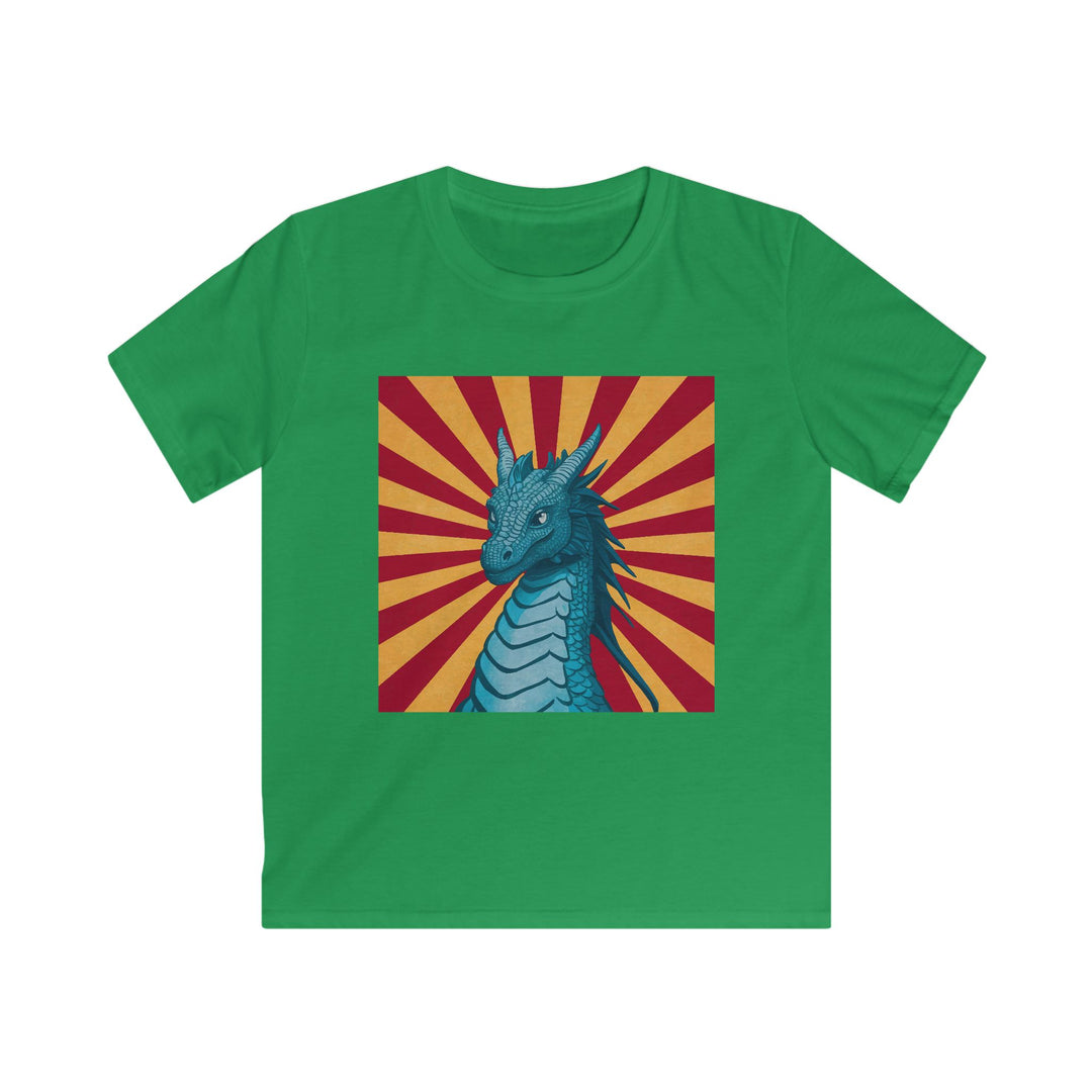 Kids Softstyle Tee - Striped Dragon