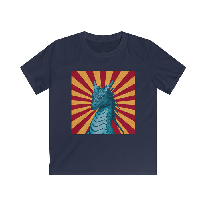 Kids Softstyle Tee - Striped Dragon