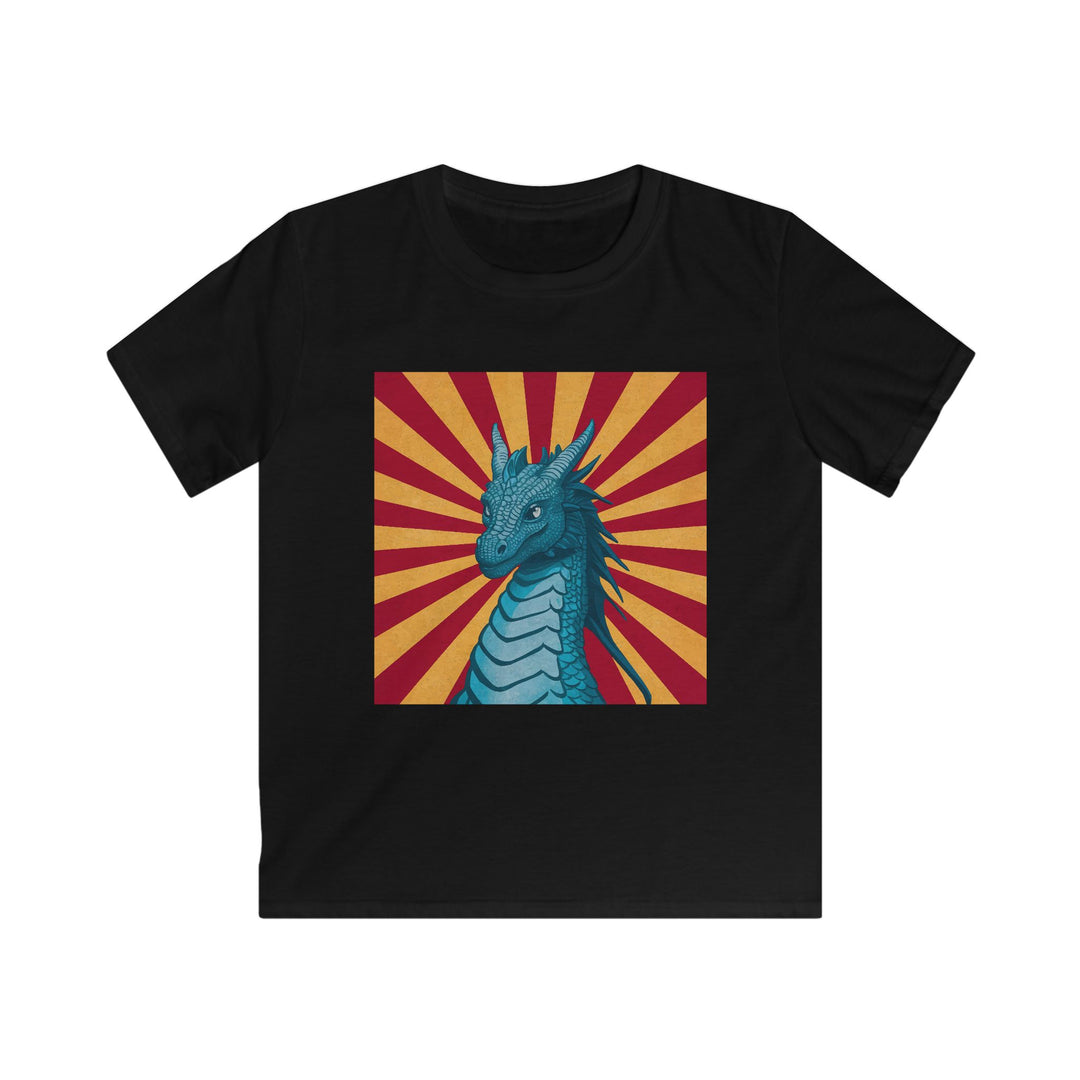 Kids Softstyle Tee - Striped Dragon