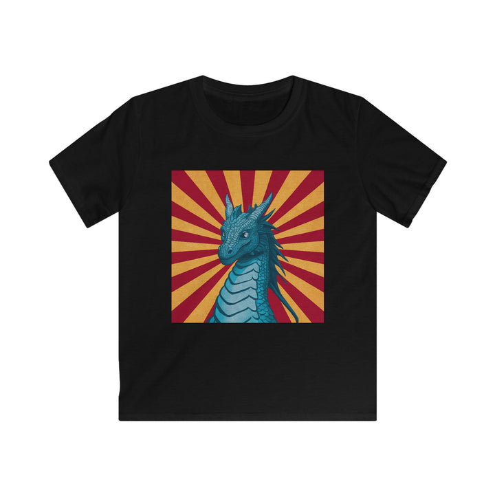 Kids Softstyle Tee - Striped Dragon