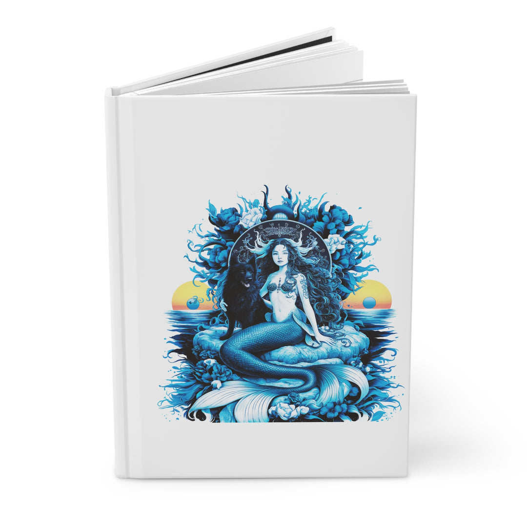 Hardcover Journal Matte - Majestic Mermaid Queen