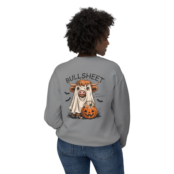 Cute Halloween Bullsheet Cow Sweatshirt