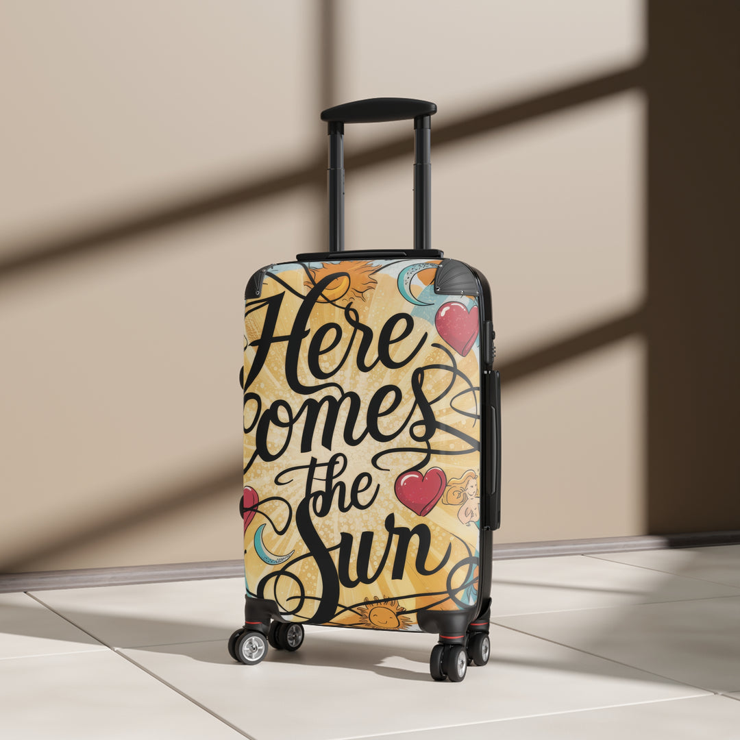 Suitcase - Here Comes The Sun Travel Luggage