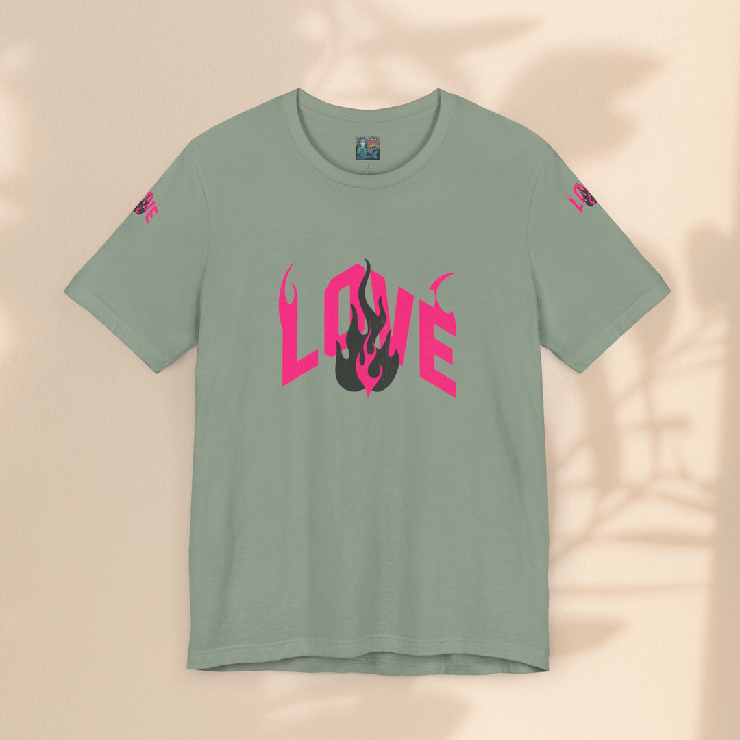 Unisex Jersey Short Sleeve Tee - LOVE