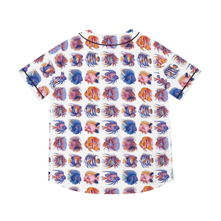 Men's Baseball Jersey (AOP) - Fisherman Folly