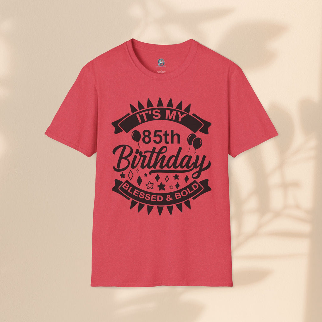 85th Birthday Celebration T-Shirt, Unisex Softstyle Tee for 85th Birthday, Milestone Birthday Gift, Birthday Party Outfit, Cute [...]