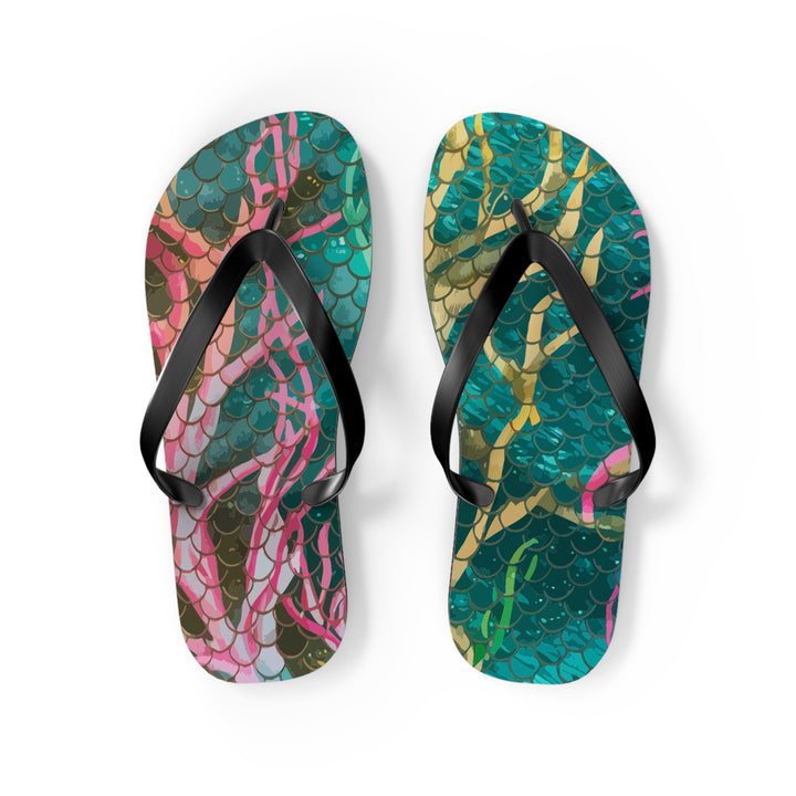 Flip Flops - Mermaid Scale Net