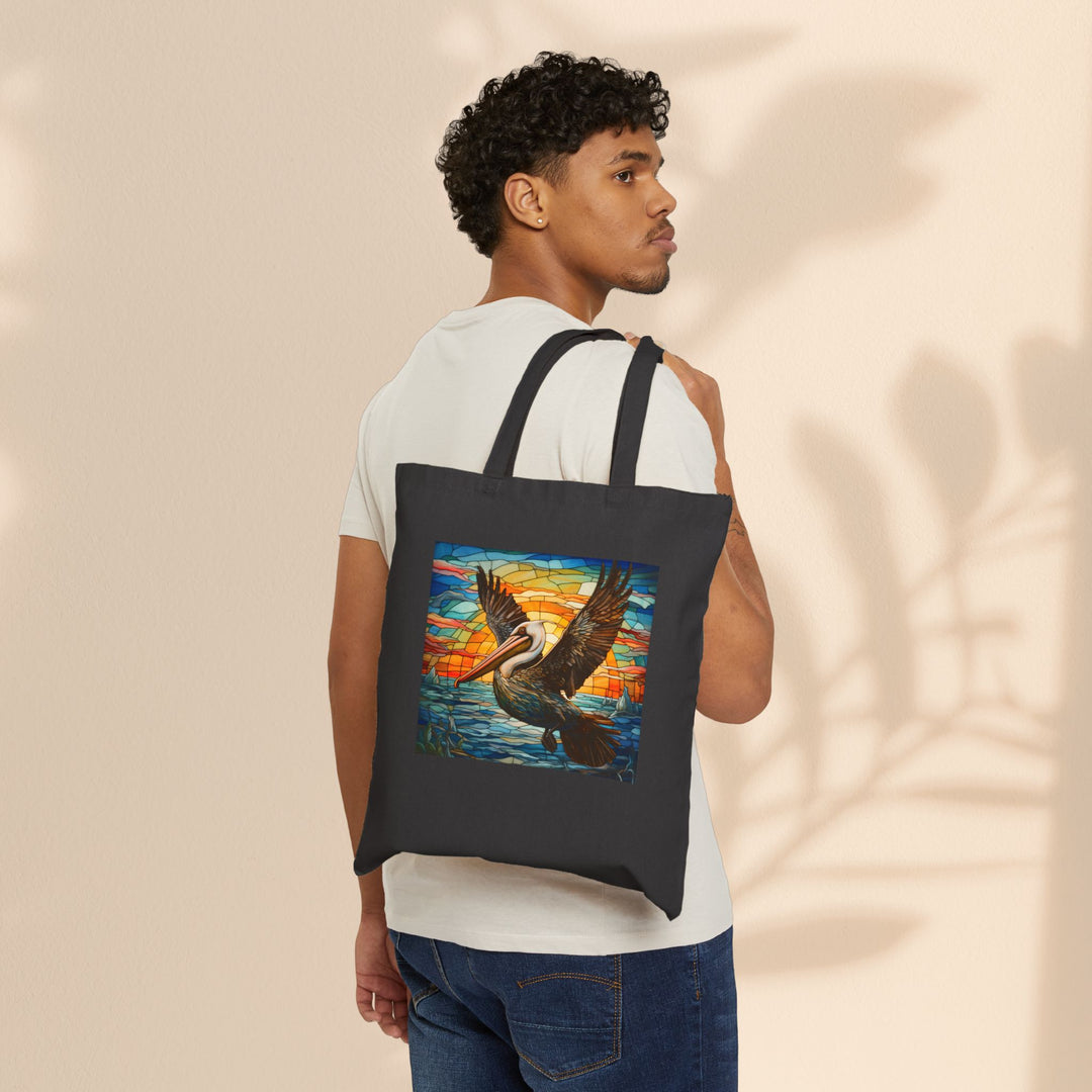 Cotton Canvas Tote Bag - Pelican