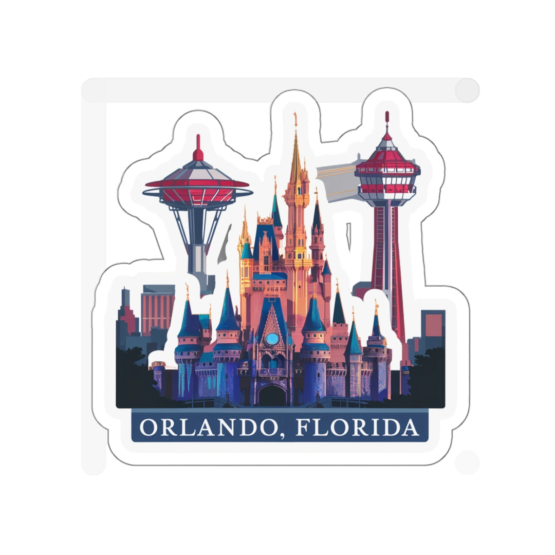 Die-Cut Stickers - Orlando Florida