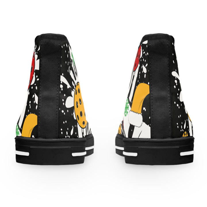 Women's High Top Sneakers - Pickleball