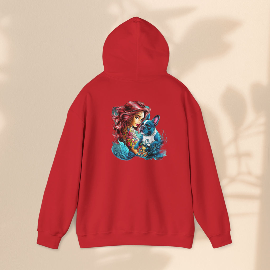 Unisex Heavy Blend™ Hooded Sweatshirt - Frenchie Tatoo