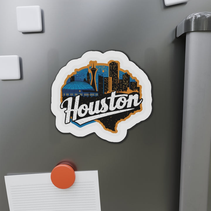 Die-Cut Magnets - Houston Texas