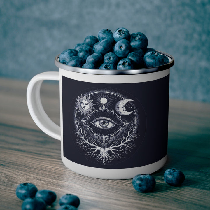 Enamel Camping Mug - Sacred Eye