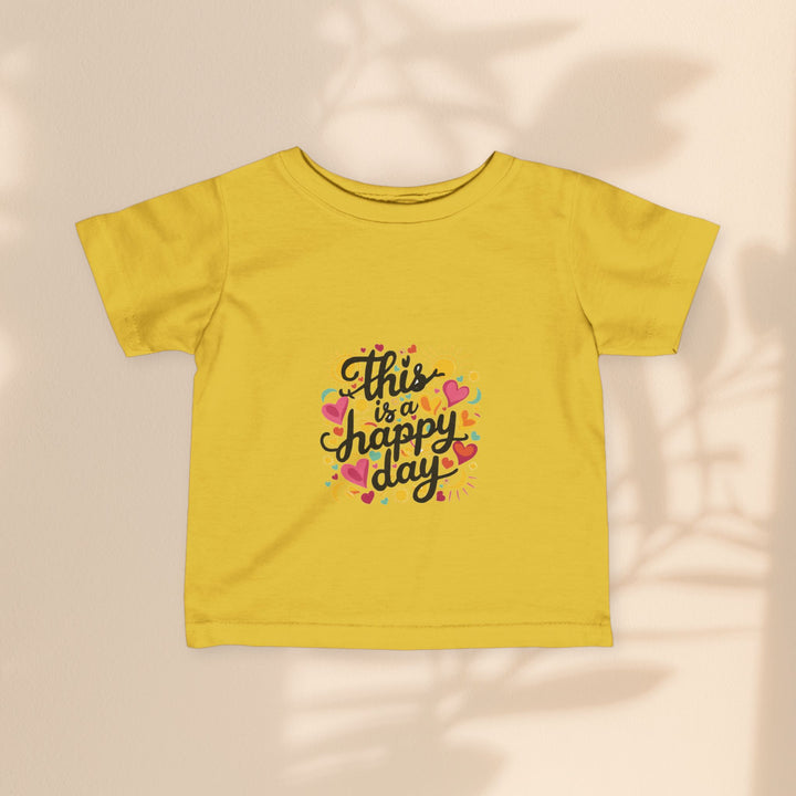 Infant Fine Jersey Tee - This is a Happy Day