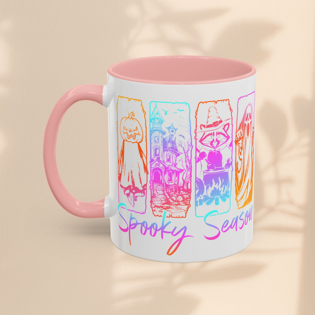 Spooky Season Accent Coffee Mug – Halloween Ceramic Cup (11oz, 15oz)