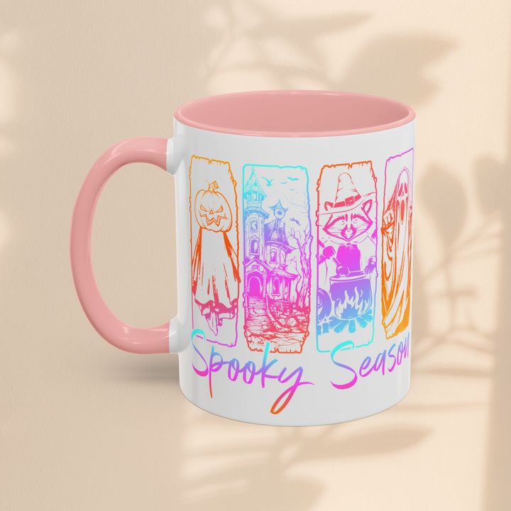 Spooky Season Accent Coffee Mug – Halloween Ceramic Cup (11oz, 15oz)