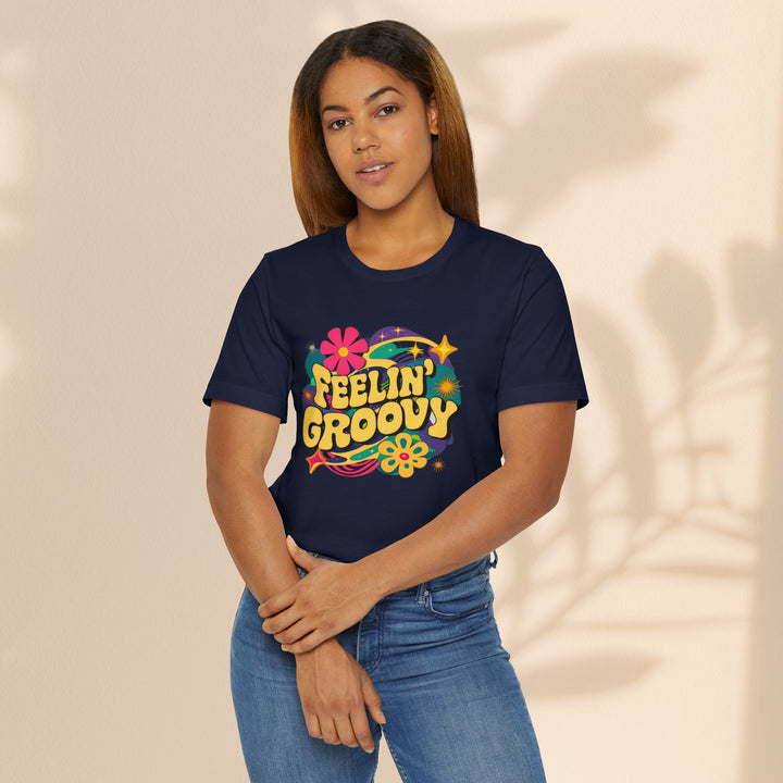 Unisex Jersey T-Shirt - Feeling Groovy