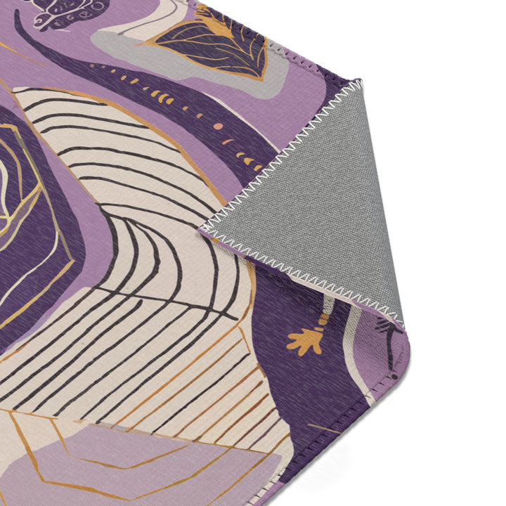 Purple Ocean Area Rug