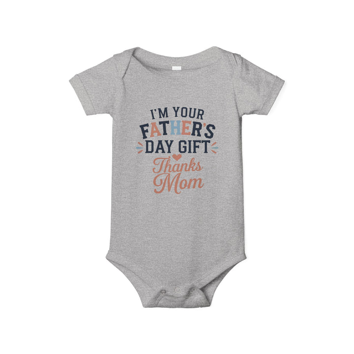 Father's Day Infant Jersey One Piece - I'm Your Father's Day Gift