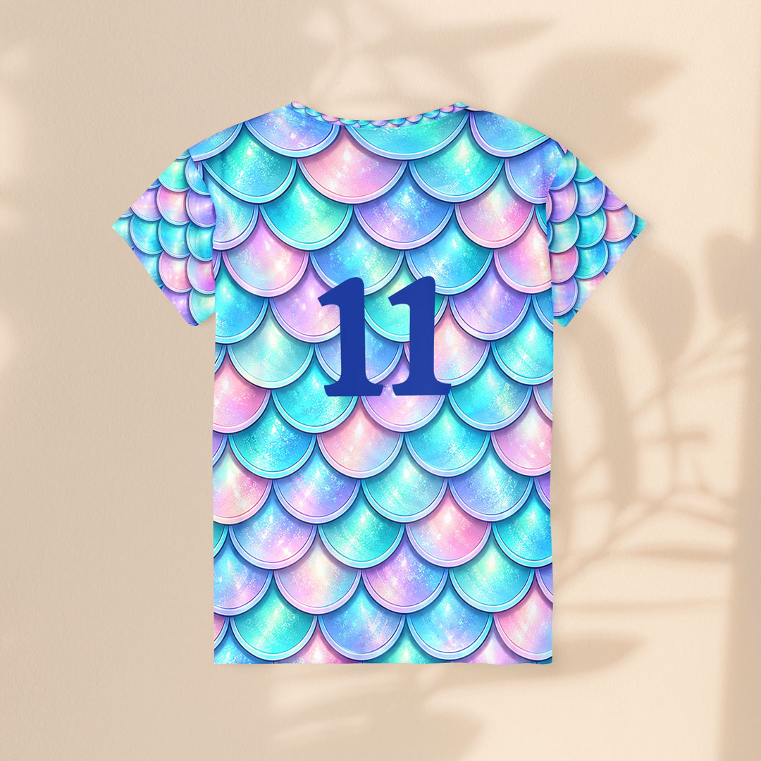 Mermaid Scale Women's Sports Jersey — xs 11