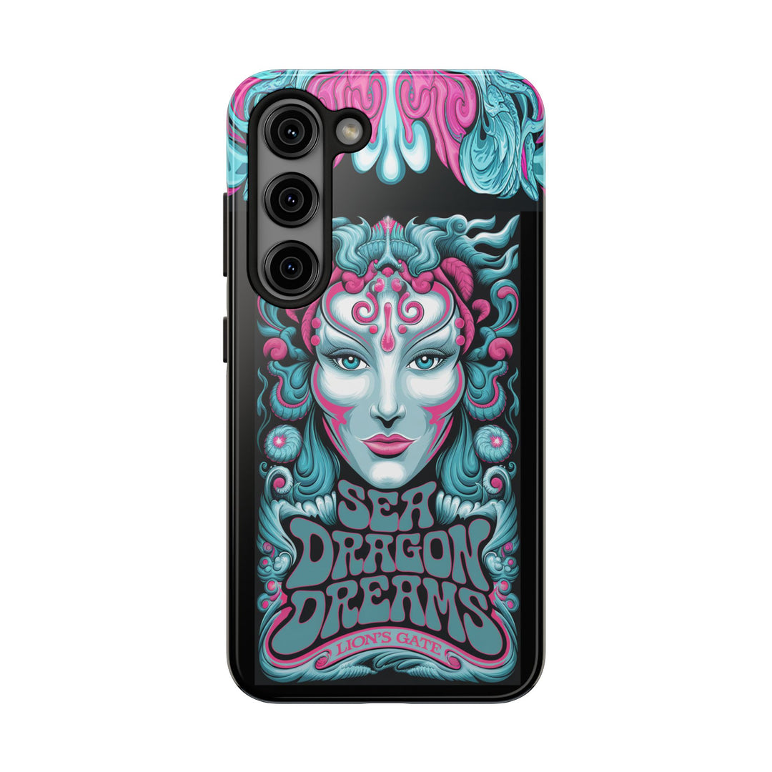 Tough Phone Cases - Sea Dragon Dreams Psychedelic