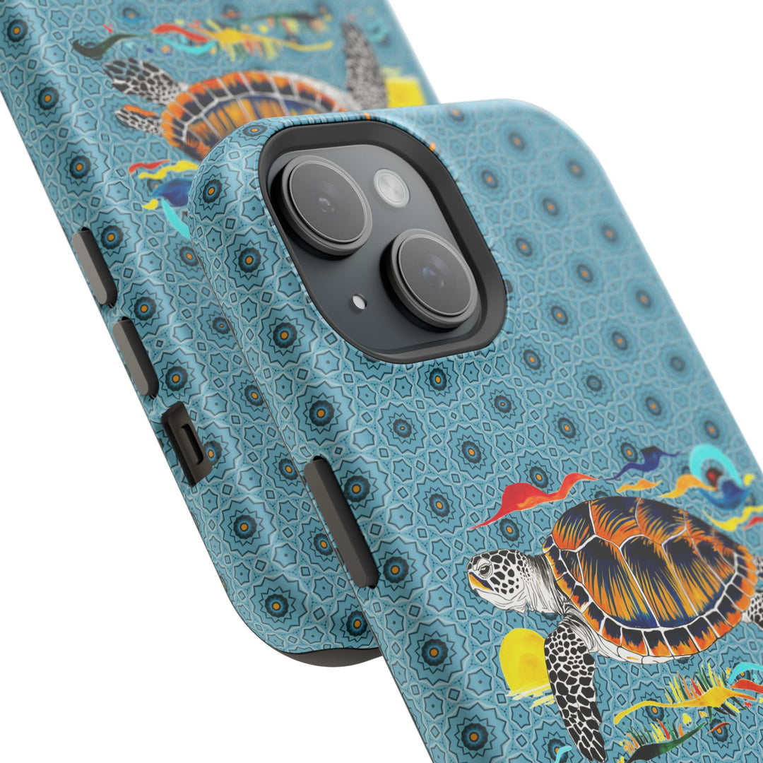 Impact-Resistant Cases - Sea Turtle Bliss