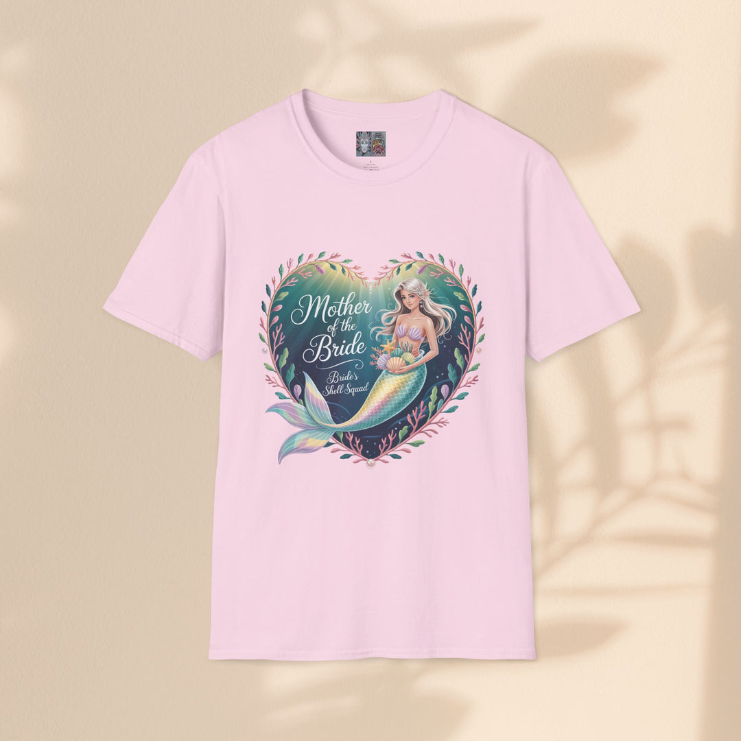 Mother of the Bride Mermaid Unisex Softstyle T-Shirt