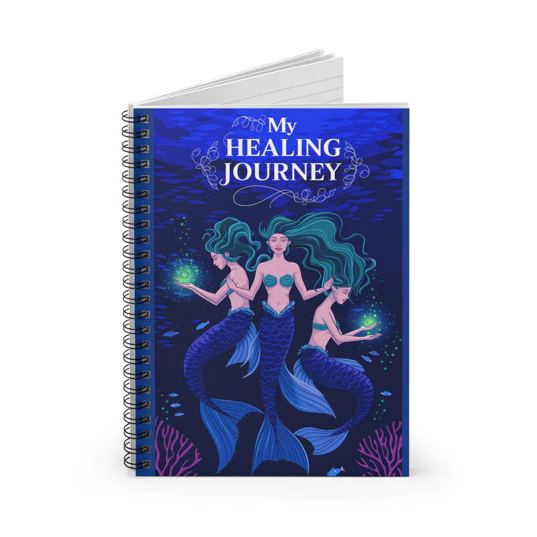 Spiral Notebook - Ruled Line - My Healing Journey