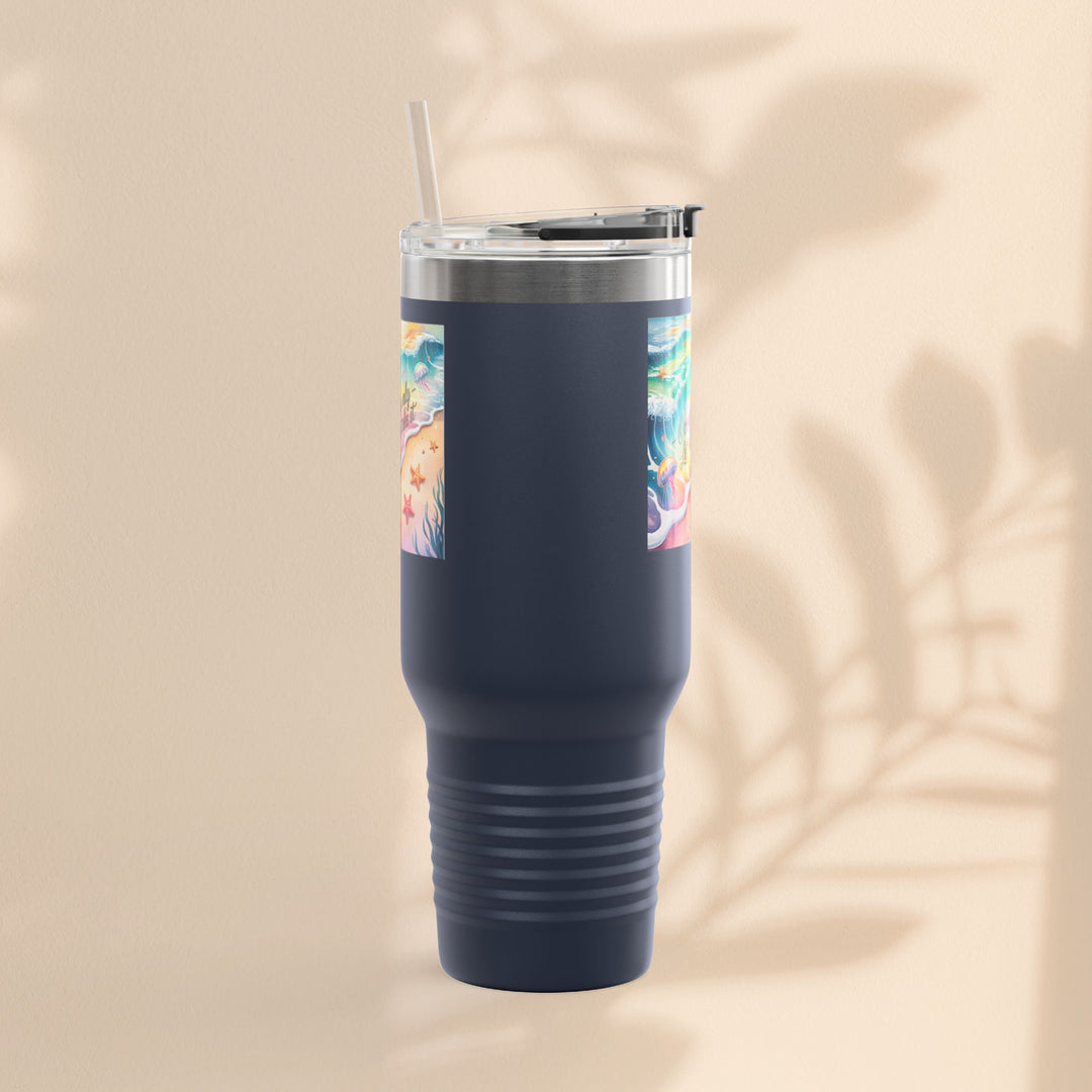 Ocean Vibes Insulated Travel Mug, 40oz