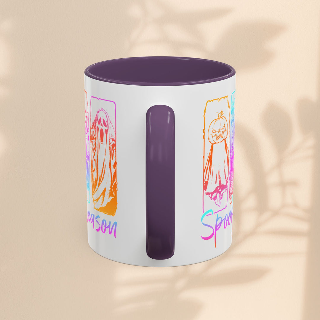 Spooky Season Accent Coffee Mug – Halloween Ceramic Cup (11oz, 15oz)
