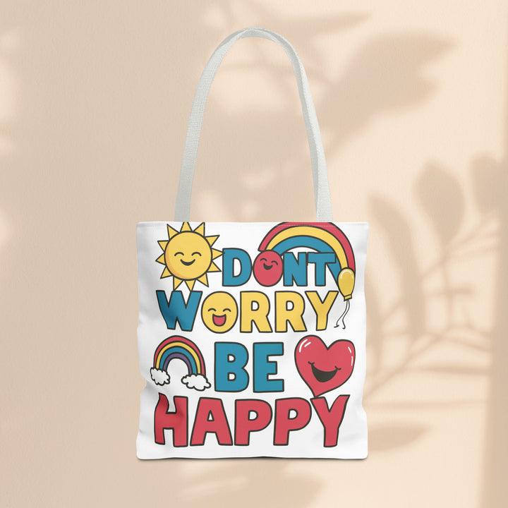 Tote Bag (AOP) - Don't Worry Be Happy